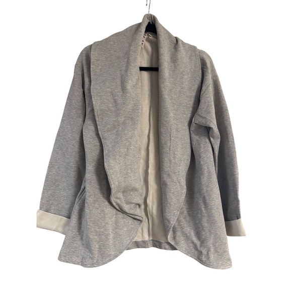 dolan Sweaters - Anthro Dolan Left Coast Collection Open Front Shawl Collar Cardigan Jacket Med